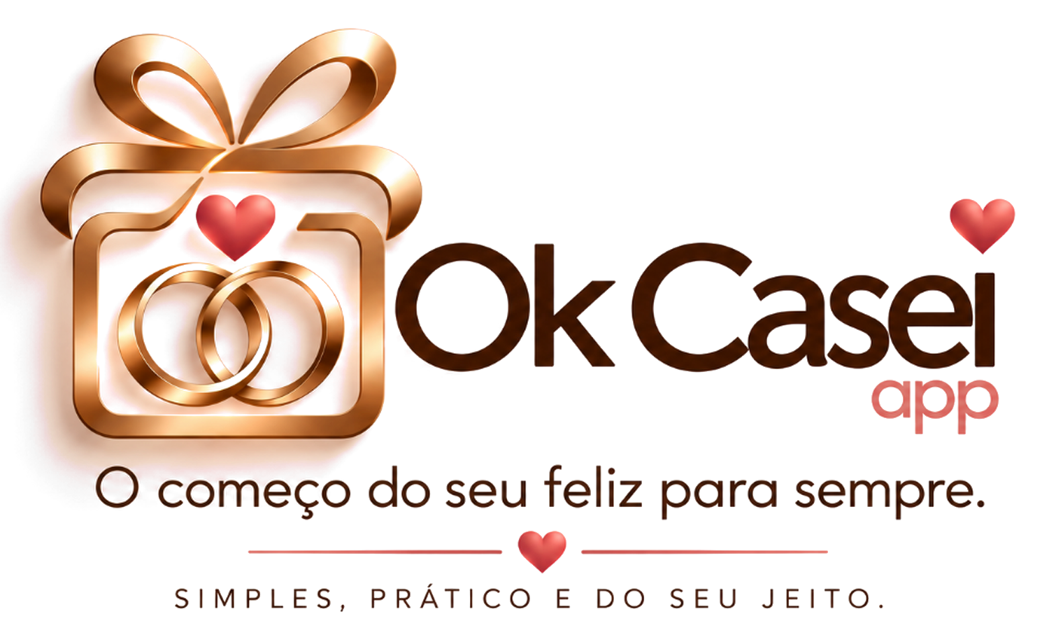 Ok Casei app — O começo do seu feliz para sempre. Simples, prático e do seu jeito.